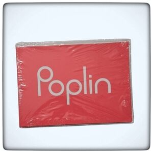 Poplin Laundry Customer Cards-Set Of 5